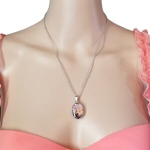 Handcrafted Floral Tree Necklace